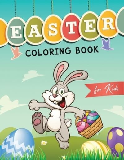 Cover for Harper Hall · Kids Easter Coloring Book (Paperback Book) (2019)