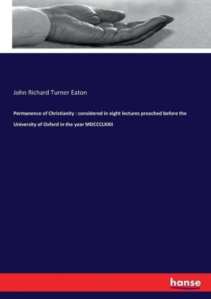 Cover for Eaton · Permanence of Christianity : cons (Buch) (2017)