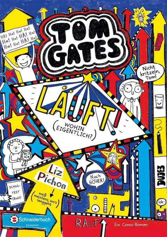 Cover for Pichon · Tom Gates,Läuft!(Wohin eigentl. (Book)