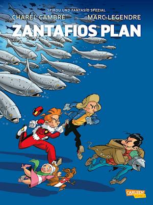 Cover for Marc Legendre · Spirou und Fantasio Spezial 37: Zantafios Plan (Book) (2022)