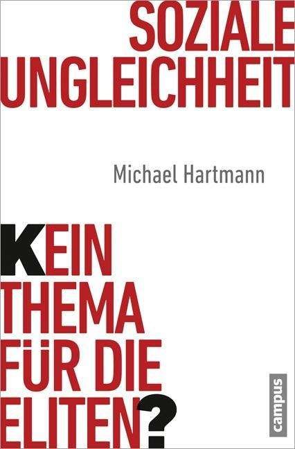 Cover for Hartmann · Soziale Ungleichheit,Kein Them (Book)