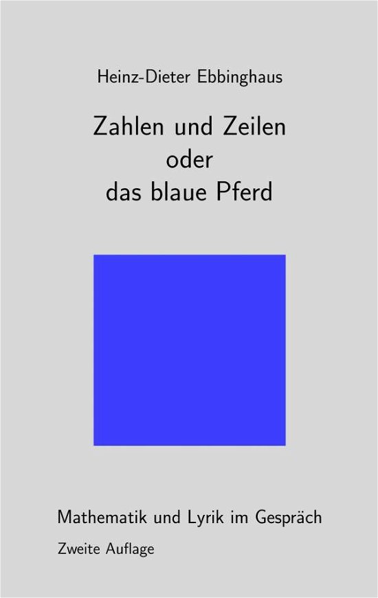 Cover for Ebbinghaus · Zahlen und Zeilen oder das b (Bog)