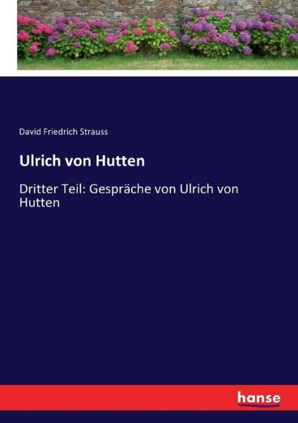 Cover for Strauss · Ulrich von Hutten (Bog) (2017)