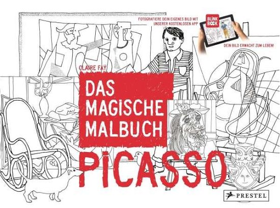 Cover for Faÿ · Picasso. Das magische Malbuch (Bog)