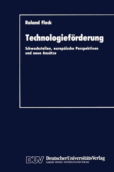 Cover for Roland Fleck · Technologieforderung (Paperback Book) [1990 edition] (1990)