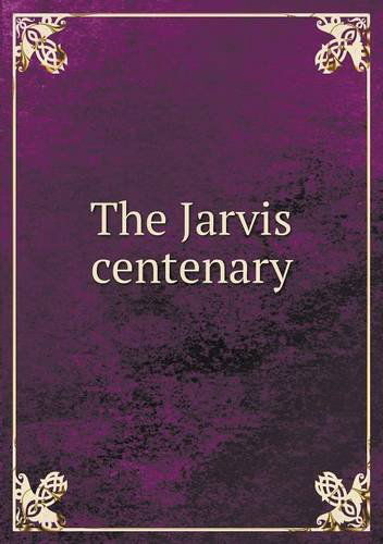 Cover for Diocese of Connecticut · The Jarvis Centenary (Paperback Book) (2013)