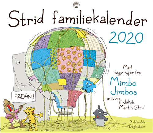 Cover for Jakob Martin Strid · Strid familiekalender 2020 (Kalender) [1. udgave] (2019)