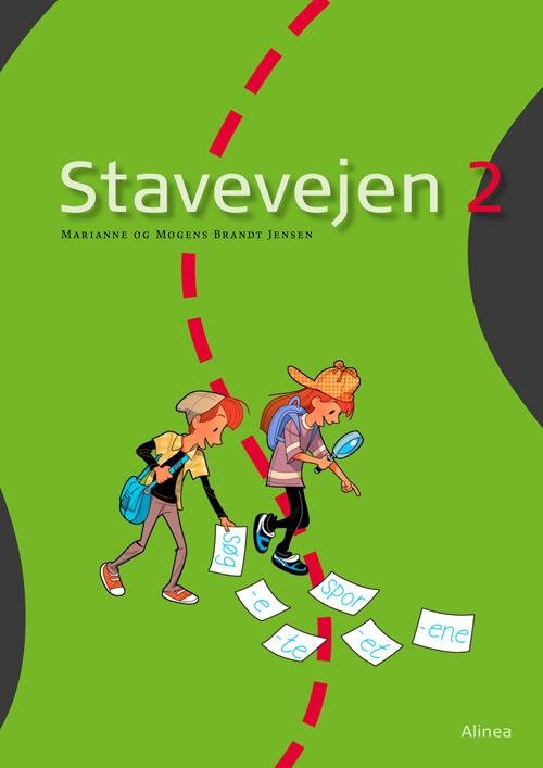 Cover for Mogens og Marianne Brandt Jensen · Stavevejen: Stavevejen 2, Elevhæfte, 4.kl. (Sewn Spine Book) [4e édition] (2015)