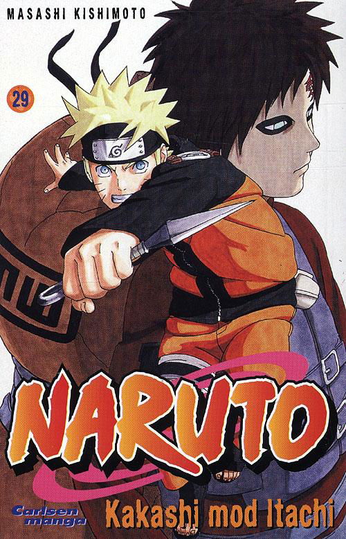 Cover for Masashi Kishimoto · Naruto Carlsen manga, 29: Naruto 29: Kakashi mod Itachi (Hæftet bog) [1. udgave] (2009)