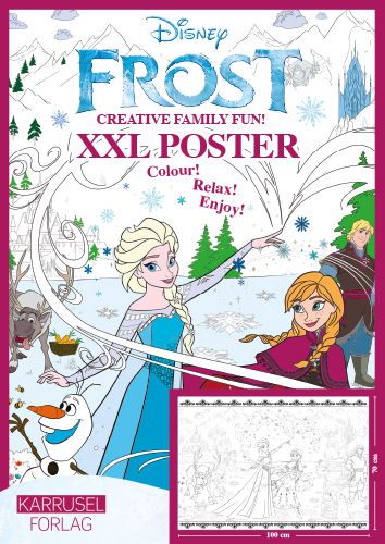 Cover for Disney: Disney - Frost - XXL-poster (Paperback Bog) [1. udgave] (2022)