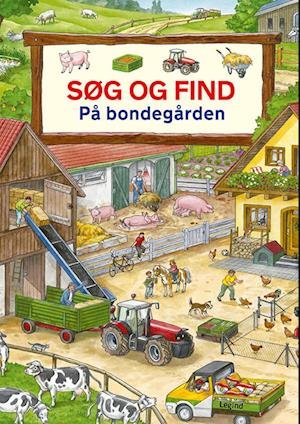 Cover for Susanne Gernhäuser-Schmauder og Anne Suess · Søg og find på bondegården (Cardboard Book) [1st edition] (2023)