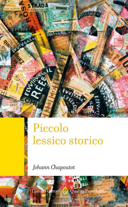 Cover for Johann Chapoutot · Piccolo Lessico Storico (Book)