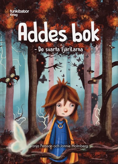 Cover for Jonnie Holmberg · Addes bok : de svarta fjärilarna (PDF) (2020)