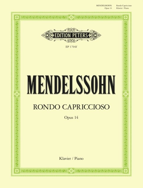 Cover for Rondo Capriccioso Op.14 (Sheet music) (2001)