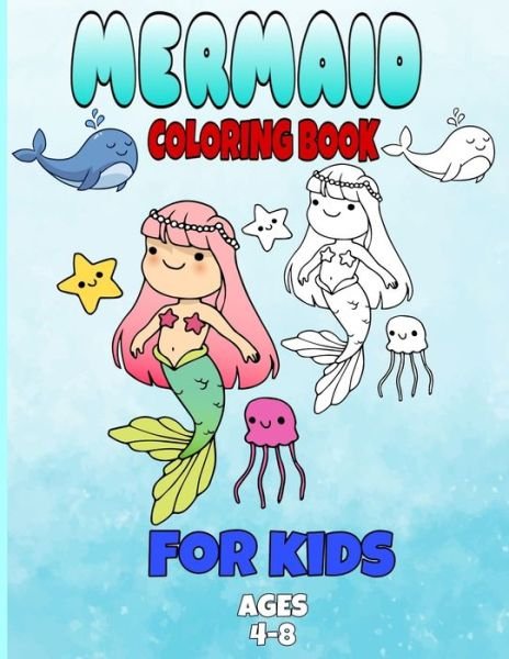 Cover for Fm Coloring Book · Mermaid Coloring Book for Kids Ages 4-8 (Pocketbok) (2020)