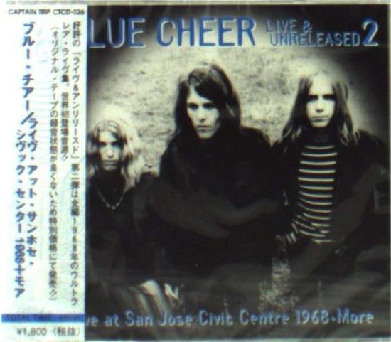Cover for Blue Cheer · Live at San Jose 1968 (CD) (1998)
