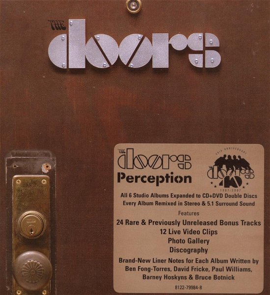 Perception (40th Anniversary Box Set/+6dvda) - Doors (The) - Muziek - WARNER MUSIC - 0081227998486 - 26 maart 2007