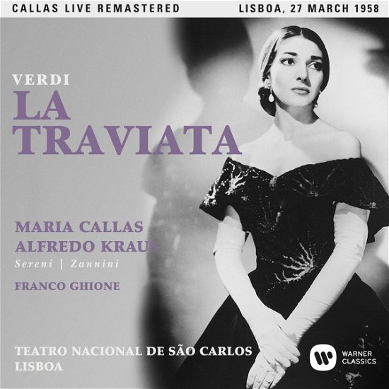 Verdi: La Traviata (Lisboa. 27/03/1958) - Maria Callas / Franco Ghione - Música - WARNER CLASSICS - 0190295844486 - 15 de setembro de 2017