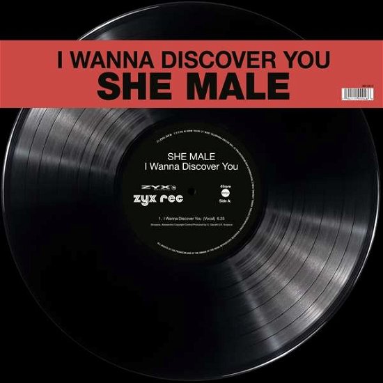 Cover for She Male · I Wanna Discover You (LP) (2021)