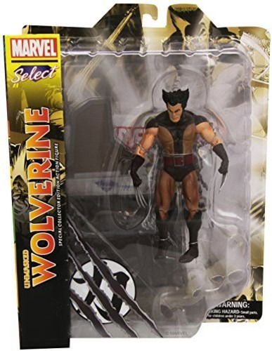 Cover for Diamond Select · Marvel Select Brown Wolverine Figure Unmasked (N/A) (2009)