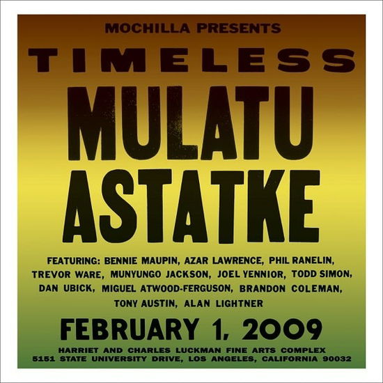 Cover for Mulatu · Mochilla Presents Timeless: Mulatu Astatke (LP) (2021)