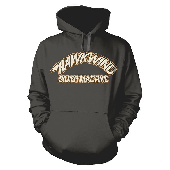 Cover for Hawkwind · Silver Machine (Charcoal) (Hoodie) [size XL] (2024)