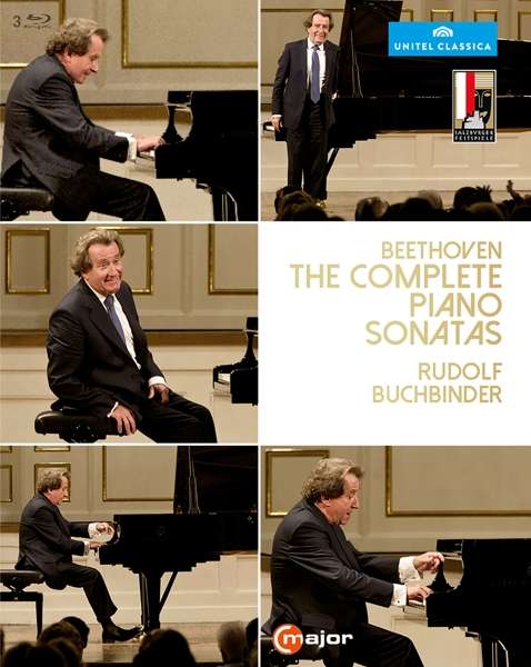 Cover for Ludwig Van Beethoven · Complete Piano Sonatas (Blu-Ray) (2016)