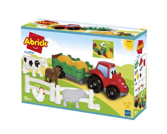 Traktor m/trailer - Abrick - Merchandise - Ecoiffier - 3280250033486 - February 1, 2024