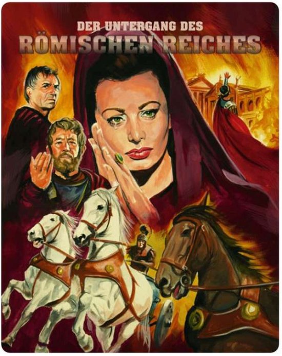 Cover for Loren,sophia / Boyd,stephen / Guinness,alec/+ · Der Untergang D.römisches Reich-novobox Klassiker (Blu-ray) [Novobox Klassiker edition] (2020)