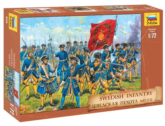 Cover for Zvezda · Zvezda - 1/72 Swedish Infantry 1687-1721 (Toys)