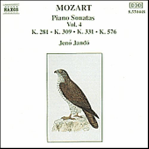 Cover for Jenö Jando · MOZART: Piano Sonatas Vol.4 (CD) (1991)