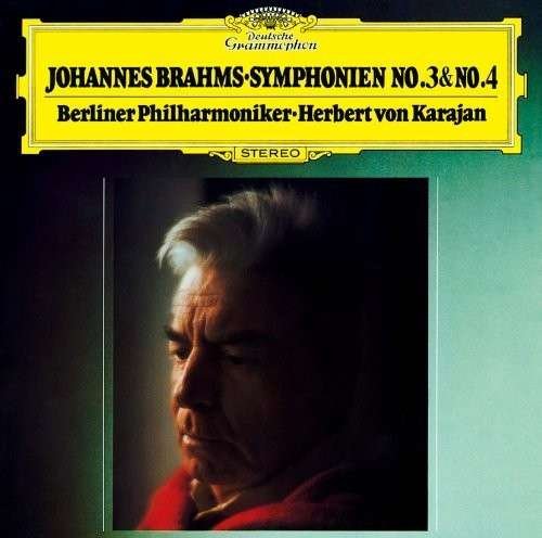 Cover for Herbert Von Karajan · Brahms: Symphony No.3 &amp; No.4 (CD) (2014)