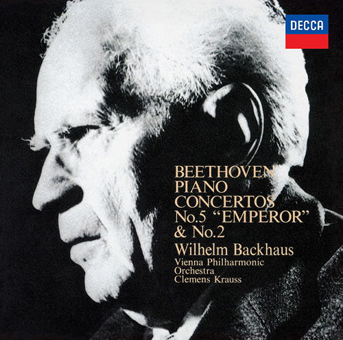 Cover for Wilhelm Backhaus · Beethoven: Piano Comcertos Nos. 5 &amp; 2 (Mono) (SHM-CD) [Japan Import edition] (2024)