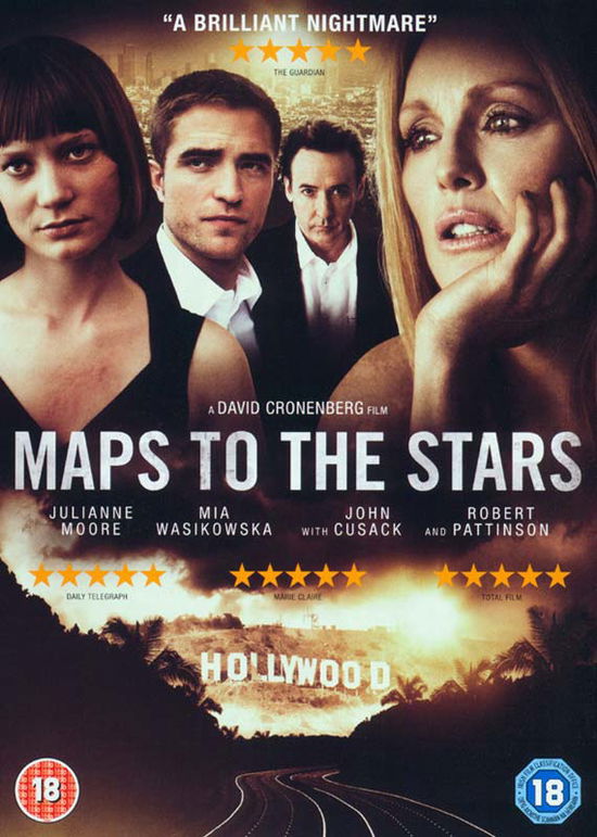 Cover for Maps to the Stars (DVD) (2015)