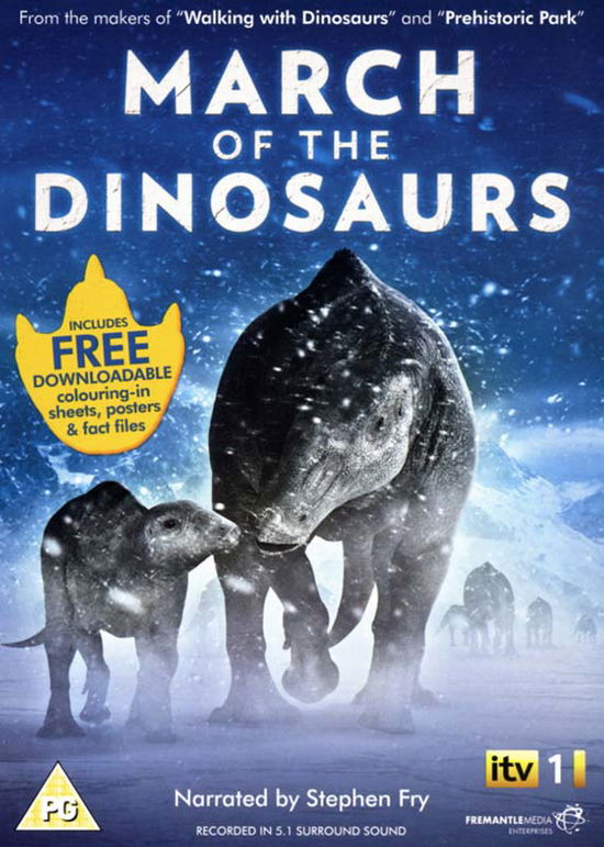 Cover for March of the Dinosaurs (DVD) (2011)