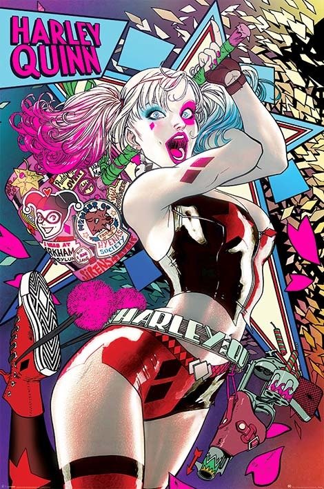 Batman - Harley Quinn Neon (Poster Maxi 61X91,5 Cm) - Dc Comics: Pyramid - Merchandise - Pyramid Posters - 5050574341486 - 