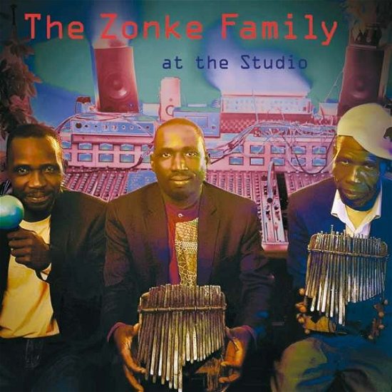 Cover for Zonke Family · At The Studio (LP) (2020)