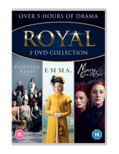 Cover for Royal - 3 DVD Collection · Downton Abbey - The Movies / Emma / Mary Queen Of Scots (DVD) (2020)