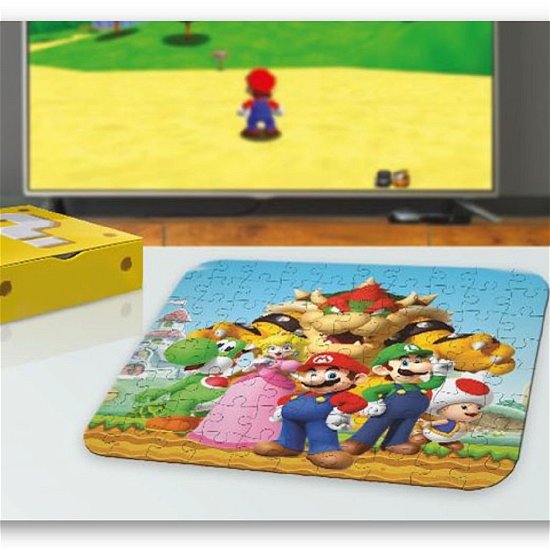 Cover for Super Mario · Super Mario 3D Jigsaw (MERCH)