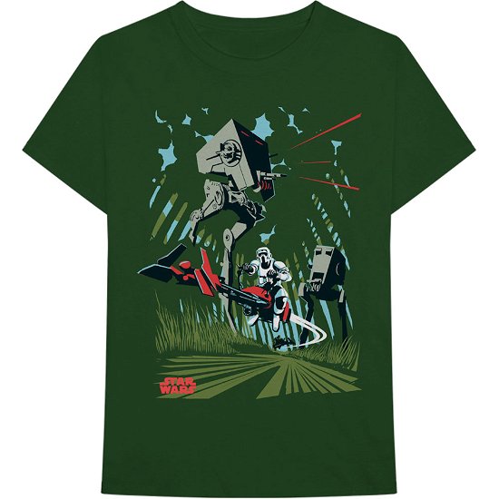 Star Wars Unisex T-Shirt: AT-ST Archetype - Star Wars - Merchandise -  - 5056170677486 - 