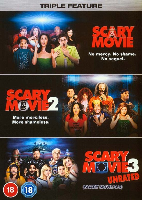 Cover for Scary Movie 3movie Collection · Scary Movie 3-Movie Collection (DVD) (2021)
