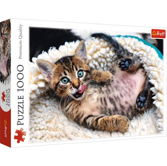 Cover for Trefl: Puzzle 1000 · Puzzel Happy Kitten: 1000 stukjes (10448) (Legetøj)