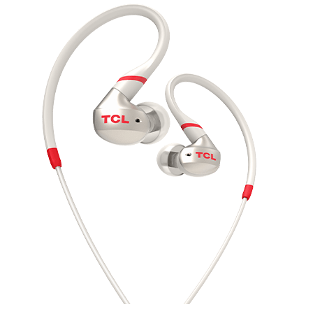Cover for Tcl · ACTV100 In-Ear Crimson White (In-Ear Headphones)