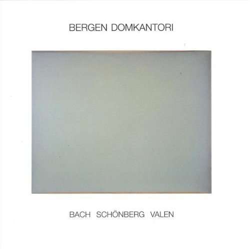 Bach / Schonberg / Valen - Bergen Domkantori - Musik - BERGD - 7044280070486 - 13. oktober 2015