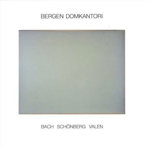 Bach / Schonberg / Valen - Bergen Domkantori - Musik - BERGD - 7044280070486 - 13. Oktober 2015