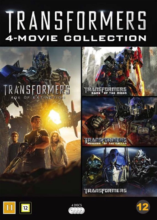 Cover for Transformers · Tranformers 1-4 (DVD) (2016)