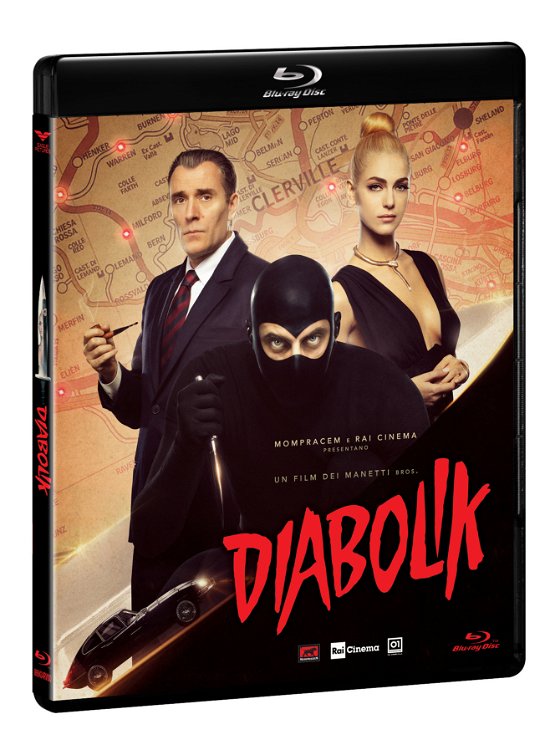 Cover for Diabolik (Blu-ray+card) · Diabolik (Blu-Ray+Card) (Blu-ray) (2022)