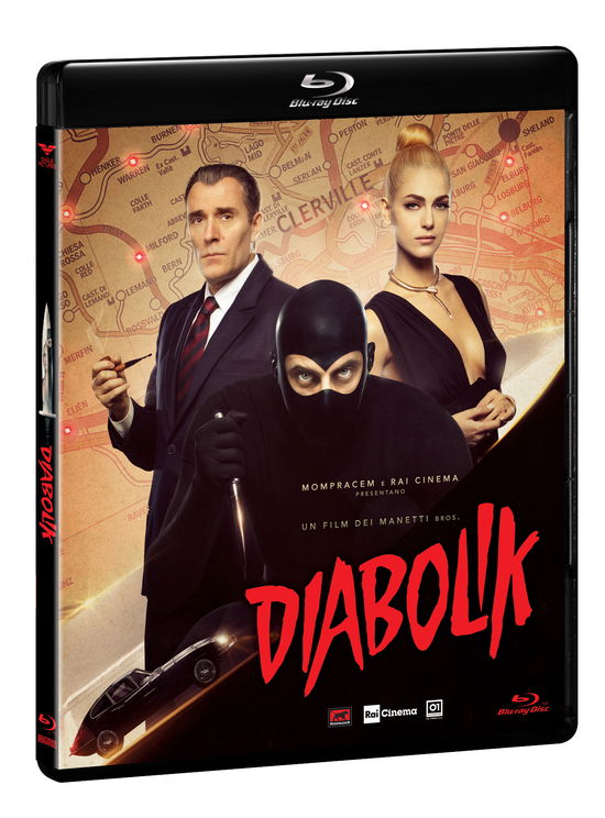 Cover for Diabolik (Blu-ray+card) · Diabolik (Blu-Ray+Card) (Blu-Ray) (2022)