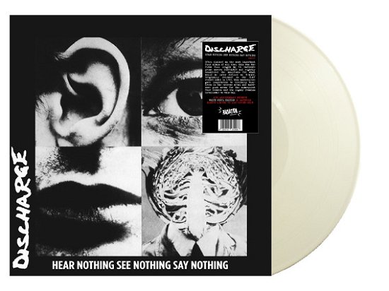 Hear Nothing See Nothing Say Nothing (White Vinyl) - Discharge - Music - RADIATION REISSUES - 8055515232486 - May 13, 2022