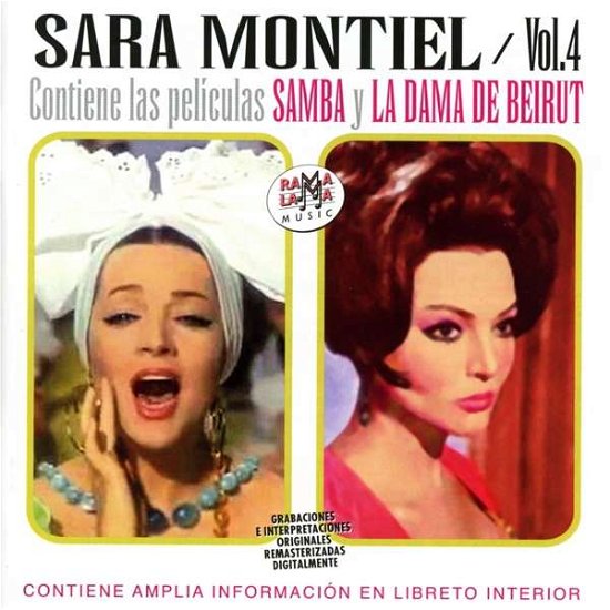 Vol 4 Contiene Las Peliculas Samba Y La Dama De - Sara Montiel - Musik - RAMALAMA - 8436004065486 - 6. Januar 2017